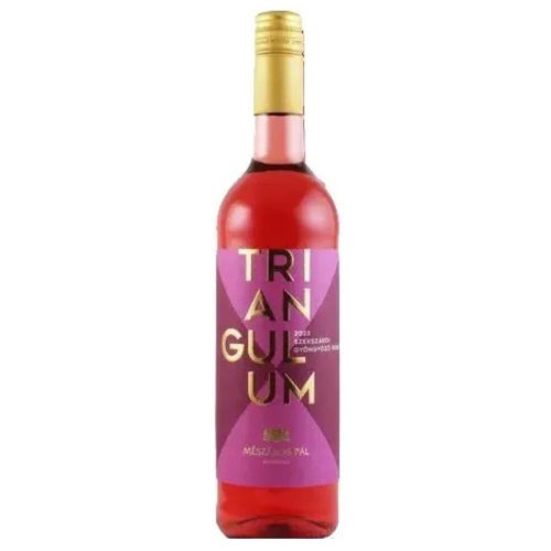 Mészáros Pál Szekszárdi Triangulum Rosé 2024. 0,75l száraz gyöngyöző rosébor