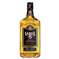 Label 5 Whisky Classic Black Blended Scotch 0,7l