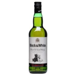 Black & White Whisky Blended Scotch 1l
