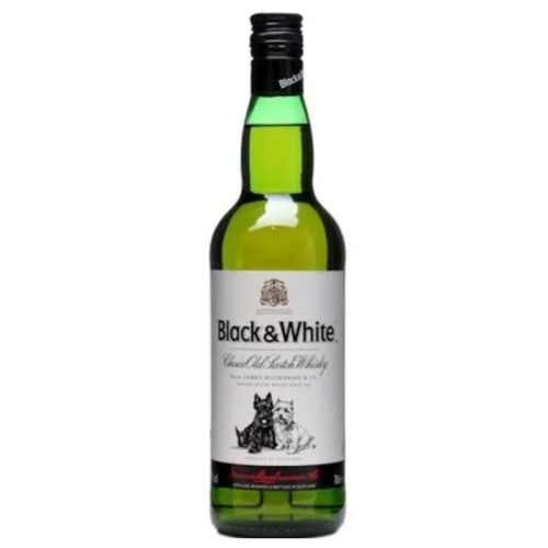 Black & White Whisky Blended Scotch 1l