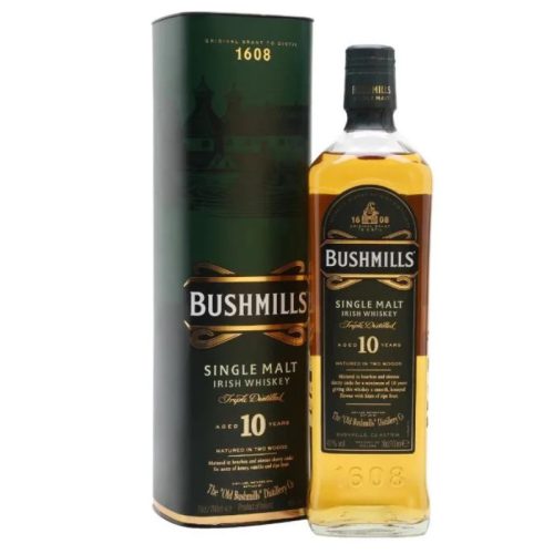Bushmills Whisky 10 years Single Malt Irish 0,7l DD.