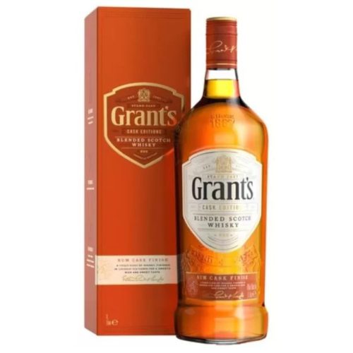 Grants Whisky Cask Editions Rum Cask Finish Blended Scotch 0,7l DD.