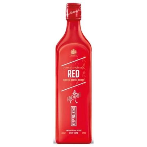 Johnnie Walker Whisky Red Label 200 years Limited Edition Blended Scotch 0,7l