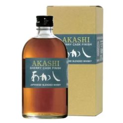   Akashi Whisky Sherry Cask Finish Japanese Blended (Eigashima Distillery) 0,5l DD.