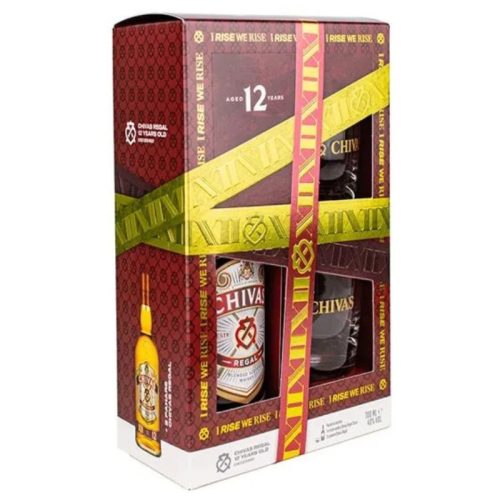 Chivas Regal Whisky 12 years Blended Scotch 0,7l DD. (I Rise)