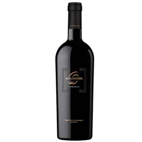 Sessantanni Primitivo Di Manduria D.O.P. Limited Edition 2019. 0,75l vörösbor